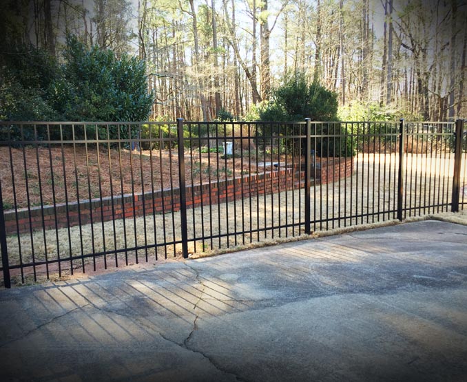 Smooth top Aluminum Fence Panels For Sale. Wholesale Pricing. Quickship.